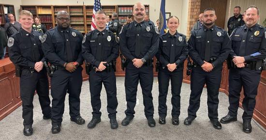 GIPD Swears in 6 New Officers